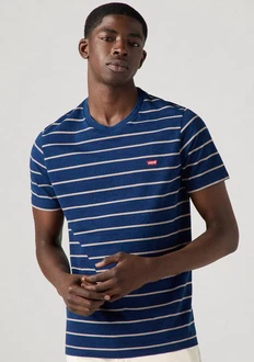 LEVI'S T-Shirt Original Housemark Tee Dunkelblau/Blau