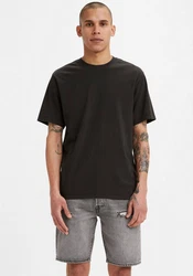 Levi's T-Shirt THE ESSENT mit Rundhalsausschnitt Schwarz/Beige