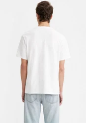 Levi's T-Shirt THE ESSENT mit Rundhalsausschnitt Weiß/Creme