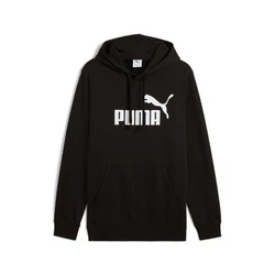 PUMA Kapuzensweatshirt ESS NO. 1 LOGO HOODIE schwarz/weiß