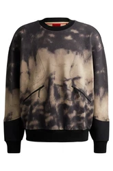 HUGO Herren Sweatshirt DATUMNAS Oversized Fit 