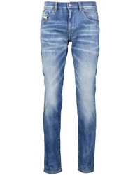 Diesel 5-Pocket Jeans Herren D-STRUKT Slim Fit (2019) Hellblau/Blau