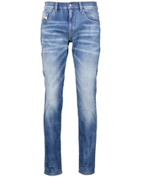 Diesel 5-Pocket Jeans Herren D-STRUKT Slim Fit (2019) Hellblau/Blau