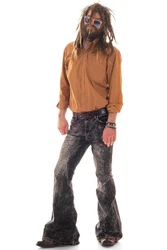 Comycom Schlagjeans Herren STAR schwarz