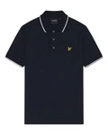 Lyle & Scott Poloshirt Tipped Dunkelblau/Blau