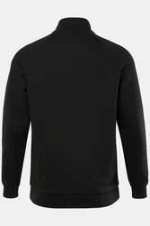 JP1880 Fleecejacke Sweatjacke Fitness Stehkragen Schwarz