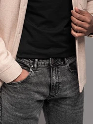 OMBRE Regular-fit-Jeans Herrenjeans Regular Fit Beige/Khaki/Braun