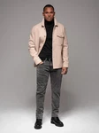 OMBRE Regular-fit-Jeans Herrenjeans Regular Fit Beige/Khaki/Braun