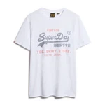 Superdry T-Shirt VL Heritage Relaxed Tee Gelb/Weiß/Creme/Hellblau/Rosa/Dunkelblau