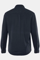 JP1880 Businesshemd Piqu-Hemd Langarm Kentkragen Dunkelblau/Blau/Grau