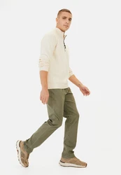 camel active 5-Pocket Jeans Relaxed Fit Dunkelgrün/Khaki