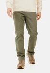 camel active 5-Pocket Jeans Relaxed Fit Dunkelgrün/Khaki