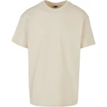 URBAN CLASSICS T-Shirt Heavy Oversized Tee Khaki/Beige/Weiß