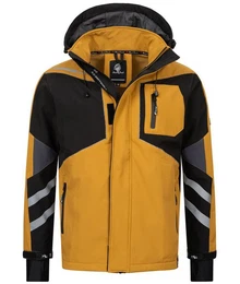 Softshelljacke Herren Softshelljacke Wanderjacke H-287 auch in Groen Gren erhltlich, mit Kapuze, mit Stehkragen