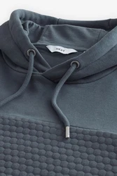 Next Kapuzensweatshirt Hoodie Blockfarben