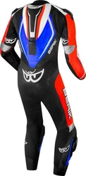Berik Motorradkombi Losail-R 1-Teiler Rot/Grau/Grün/Mischfarben/Orange