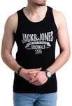 Jack & Jones Tanktop Schwarz/Blau/Hellblau