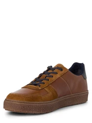 bugatti Sportlicher Schnürschuh Braun/Orange/Beige