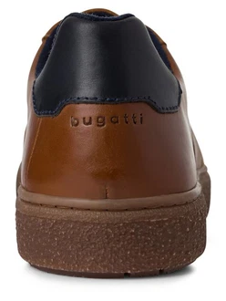 bugatti Sportlicher Schnürschuh Braun/Orange/Beige