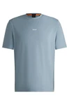 BOSS ORANGE T-Shirt TChup mit Rundhalsausschnitt Grau/Blau/Hellblau