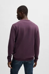 BOSS Sweatshirt 'Westart' Dunkelrot/Lila/Bordeaux