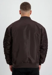 Alpha Industries Bomberjacke MA-1 (CS) Dunkelbraun/Khaki/Braun/Rot