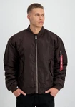 Alpha Industries Bomberjacke MA-1 (CS) Dunkelbraun/Khaki/Braun/Rot