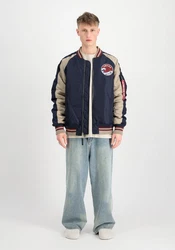 Alpha Industries Puffer Vest Bomberjacke Creme