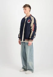 Alpha Industries Puffer Vest Bomberjacke Creme