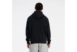 New Balance Kapuzensweatshirt SPORT ESSENTIALS FLEECE HOODIE Schwarz/Dunkelblau
