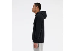 New Balance Kapuzensweatshirt SPORT ESSENTIALS FLEECE HOODIE Schwarz/Dunkelblau