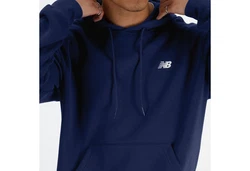 New Balance Kapuzensweatshirt SPORT ESSENTIALS FLEECE HOODIE Dunkelblau/Blau/Hellblau
