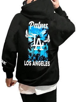 RMK Hoodie Herren Pullover Kapuzenpullover Langarmshirt Oversize LA