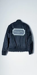 Bomberjacke Couture Bomber Jacket Dunkelblau Herren
