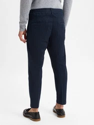 Drykorn Stoffhose Chasy Dunkelblau/Blau