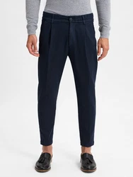 Drykorn Stoffhose Chasy Dunkelblau/Blau