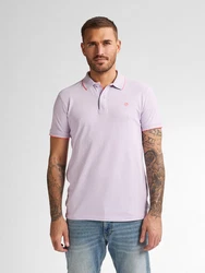 Petrol Industries Poloshirt 'Wave' Lila/Rosa