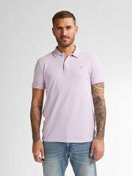 Petrol Industries Poloshirt 'Wave' Lila/Rosa