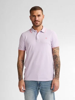 Petrol Industries Poloshirt 'Wave' Lila/Rosa