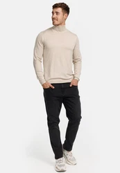 Jeff Strickpullover Malcolm Khaki/Beige/Braun