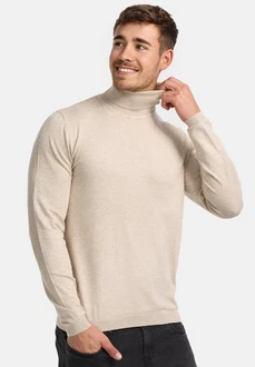 Jeff Strickpullover Malcolm Khaki/Beige/Braun
