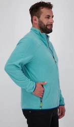 DEPROC Active Fleecejacke KIRKVALE MEN II CS Grün
