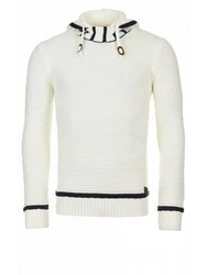Yazubi Rundhalspullover Kapuzenpullover (129) 129