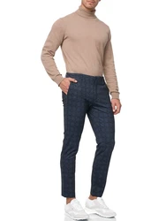 Indicode Herren Rodekro Chinohose Super Stretch mit 4 Taschen Dunkelblau/Blau/Grau/Hellblau