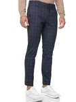 Indicode Herren Rodekro Chinohose Super Stretch mit 4 Taschen Dunkelblau/Blau/Grau/Hellblau
