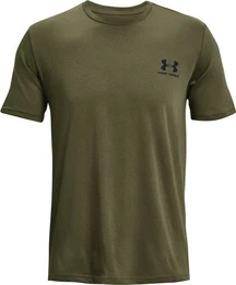 Kurzarmshirt UA M SPORTSTYLE LC SS MARINE OD GREEN