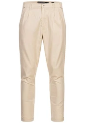 Indicode Leinenhose Cunningham Khaki/Beige