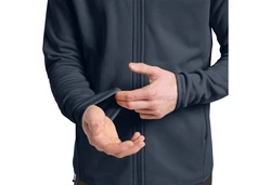 Jack Wolfskin Fleecejacke BAISELBERG FZ Dunkelblau/Grau/Hellblau