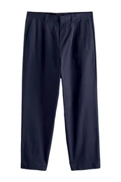 Stoffhose EDIT Hose mit weitem Bein (1-tlg)