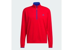 ADIDAS GOLF Sportsweatshirt LIGHTWEIGHT HALF-ZIP OBERTEIL Rot